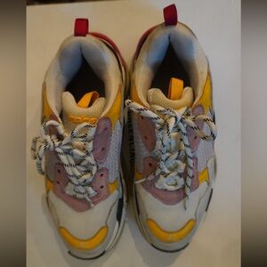 Balenciaga Triple S Sneakers - Yellow, Pink, White